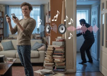 Neighbor Blasts Music At 7:30AM, Tenant Connects To Their Speakers And Plays Their Own Jam