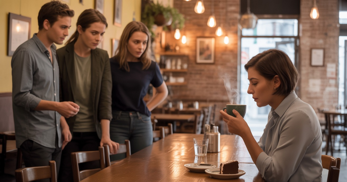 Woman Gets Asked To Vacate Her Seat Halfway, So She Enjoys Her Meal While Others Stare In Agony