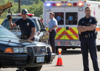 Rookie Cop Blocks Ambulance Exit, Ends Up Paying To Free His Own Patrol Car