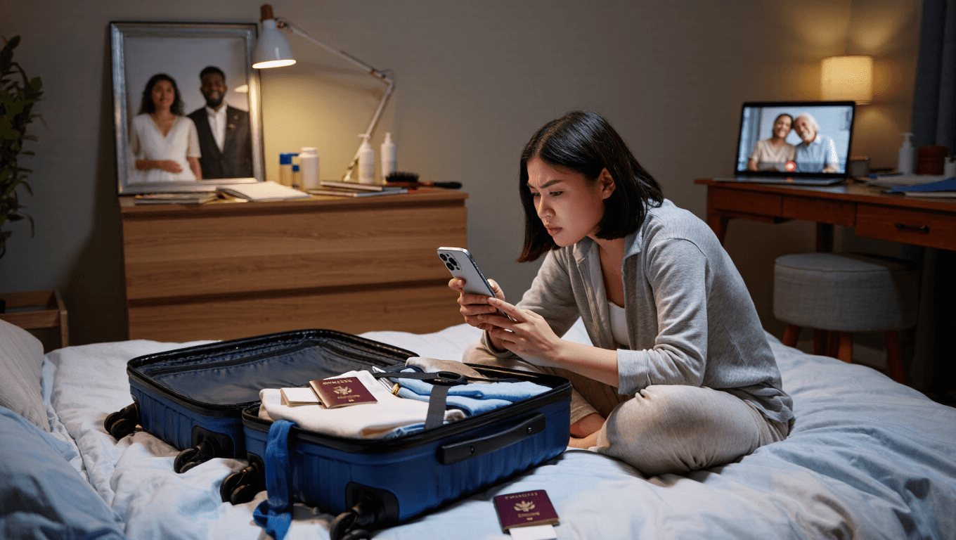 Daughter Hides Her Black Husband From Racist Relatives Before Flying Home