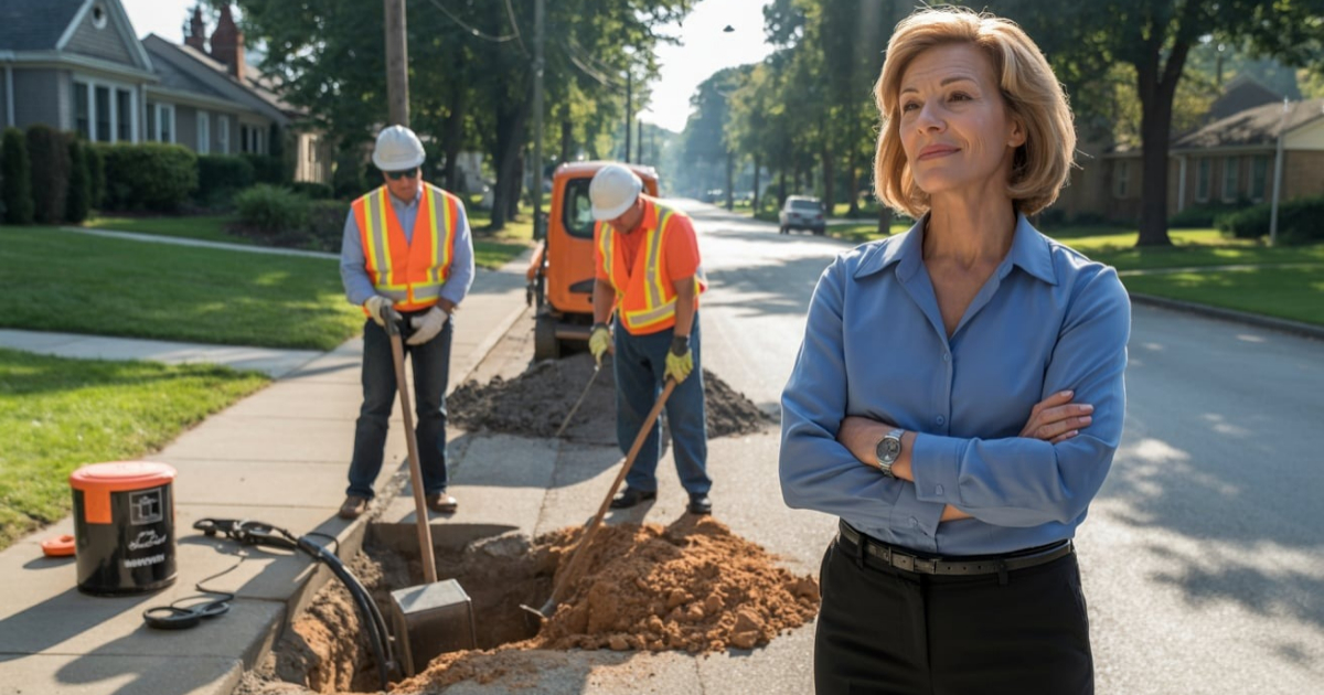Woman Outsmarts Water Dept. Workers, Gets Apology After They Try To Ignore Her Knowledge
