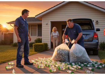 Man Dumps Hundreds Of Schnapps Bottles On Neighbor’s Driveway After Weeks Of Litter