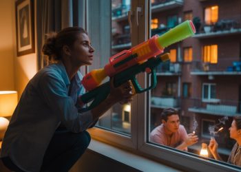 Neighbor’s Smoking Kept Sweeping Into Her Apartment, So She Bought A Super Soaker For Revenge