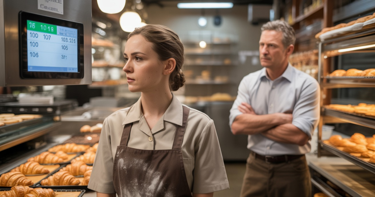Baker Gets Reprimanded For Taking A 45-Minute Break, Then Uses The Punch System Against Their Boss