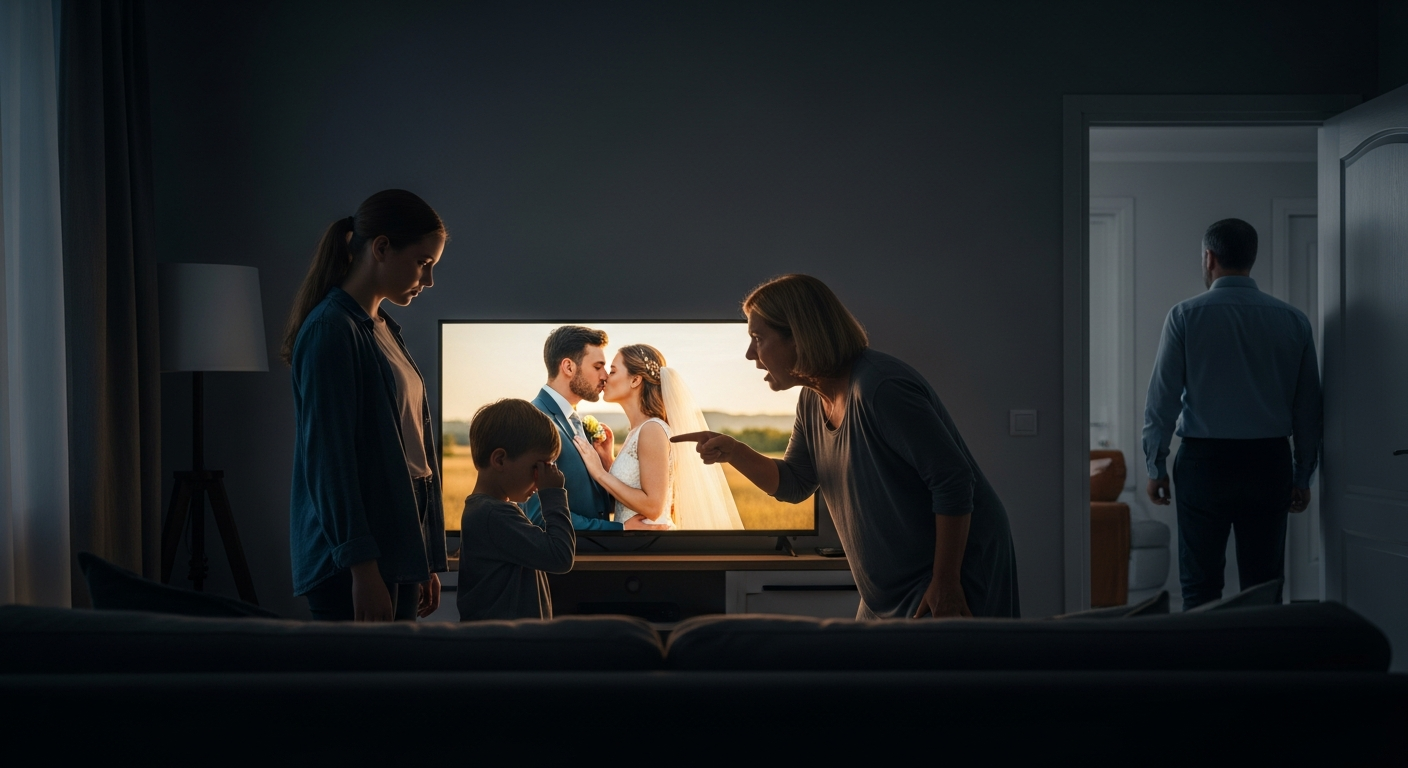 Stepmom Forces Teens To Watch The Wedding They Skipped, Then Cries When They Walk Out