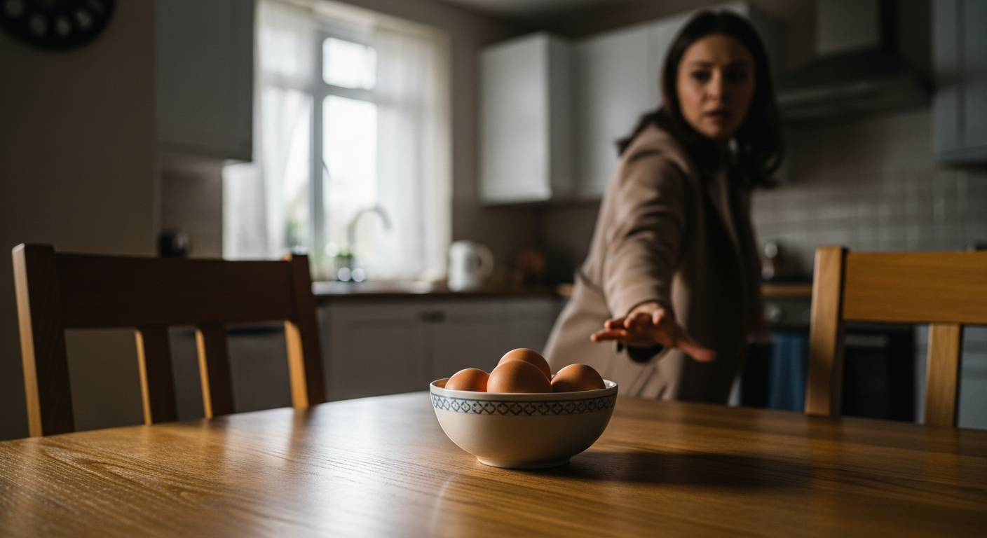 The Yolk's On Her: Renter's Sticky Fingers End In A Messy Disaster