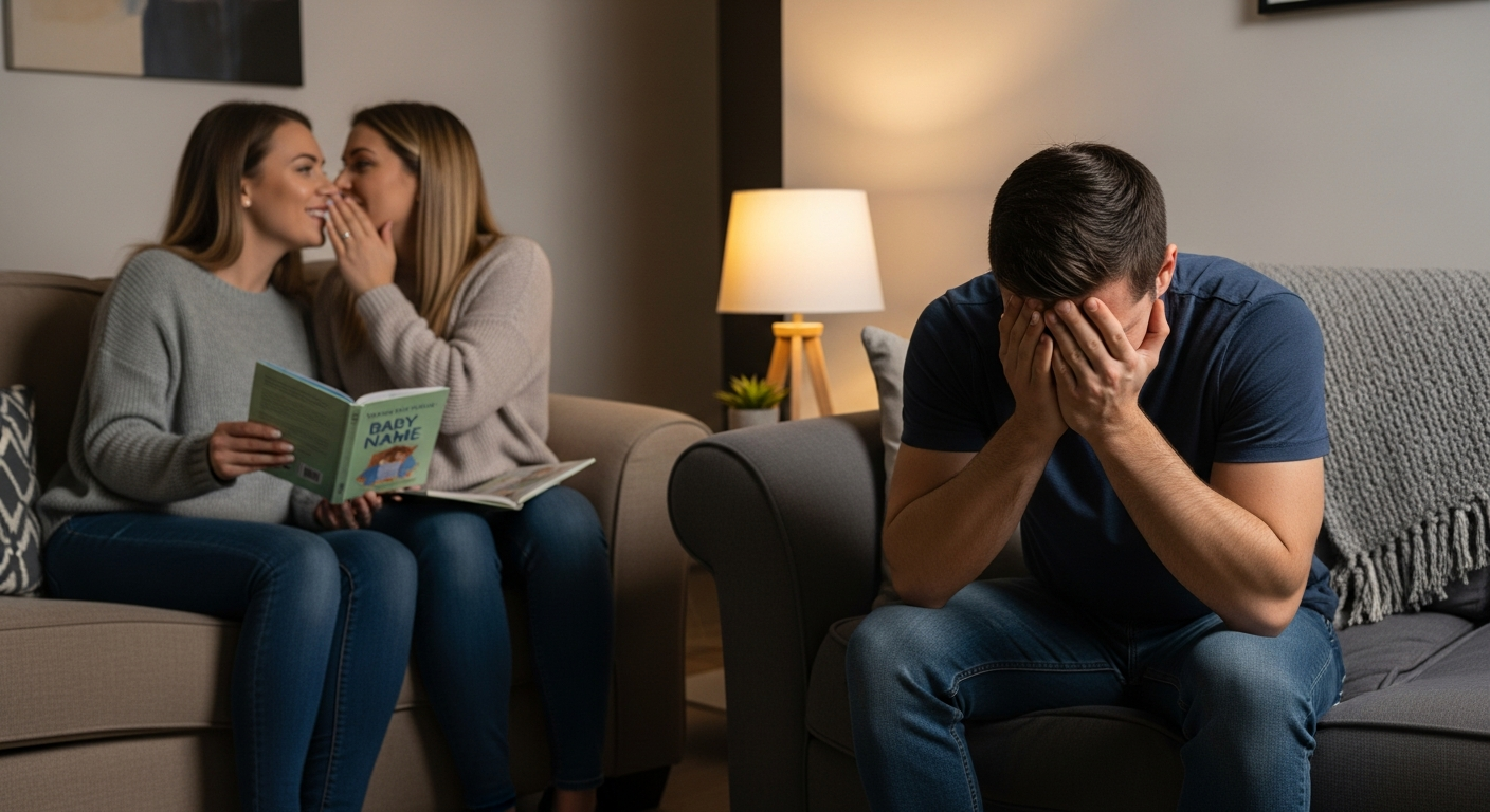 "Dad Gets Sidelined When His Wife Decides Her Twin Is The Real Co-Parent