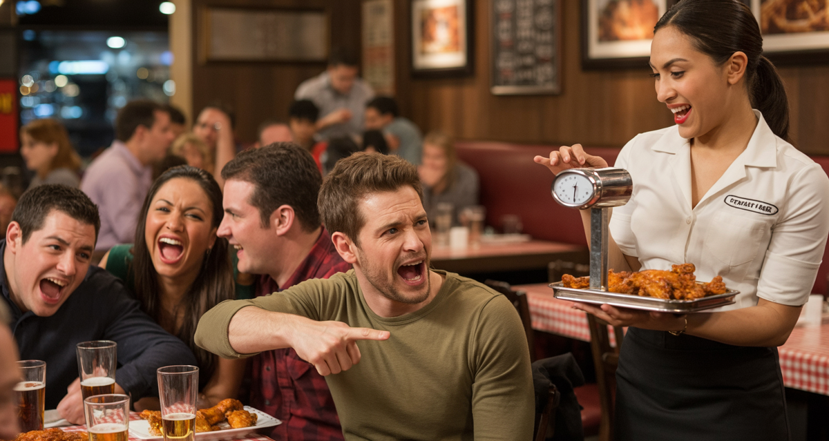 Customer Demands His Discounted Wings Be Weighed, Server Removes Extra Pieces So He “Gets Exactly What He Paid For”