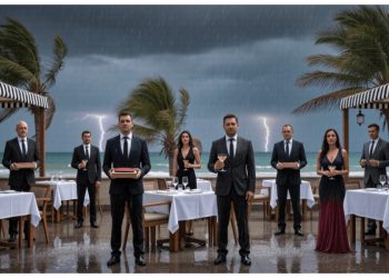 Waiter Warns Rich Diners About Rain They Laugh Until Their Steak Gets Soaked Waiter Warns Rich Diners About Rain They Laugh Until Their Steak Gets Soaked