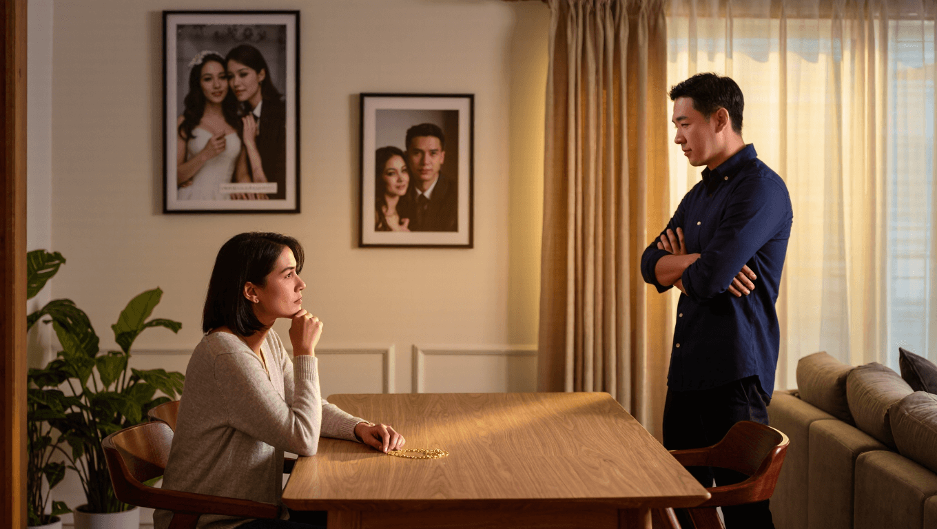 Husband Says Insuring the Necklace “Takes Away the Meaning,” Wife Wonders If She’s the AH