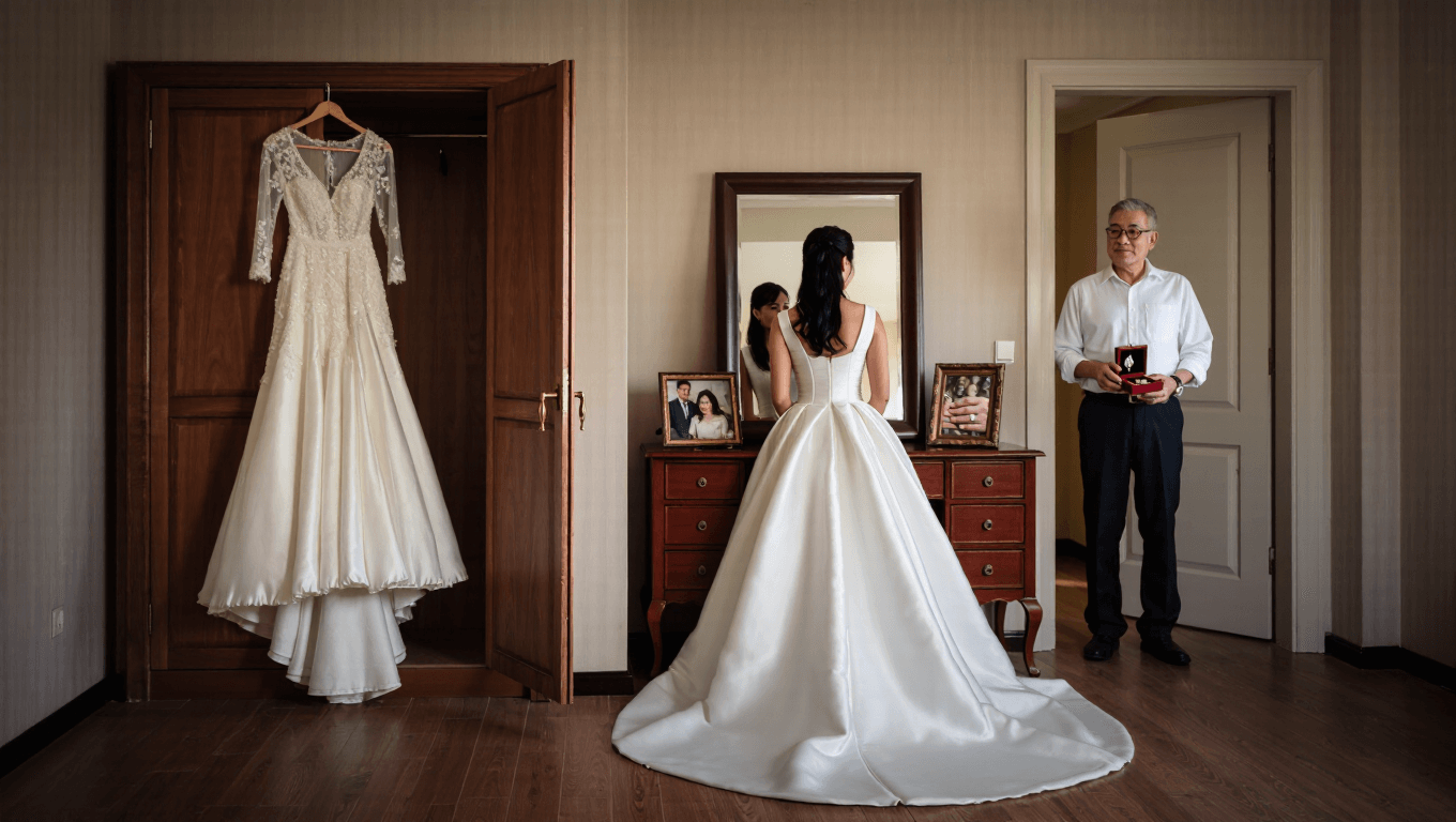 Dad Says Daughter Can’t Borrow Mom’s Gown and the Family Splits