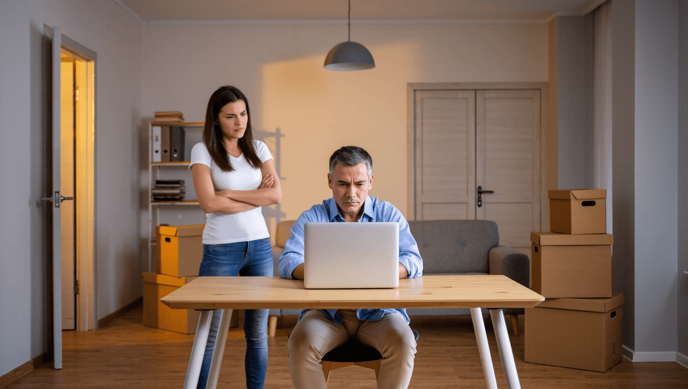 Daughter Moves Back Home, Dad Won’t Give Up Office, Chaos Ensues