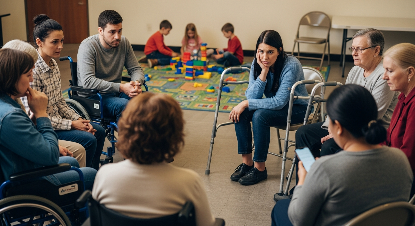 Mom Accuses Disabled Parents Of Discrimination After She Crashes Their Support Group