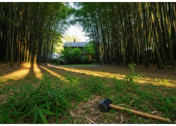 Man Rescues Neighbor From Toxic Husband And Leaves A Permanent Garden Revenge Behind