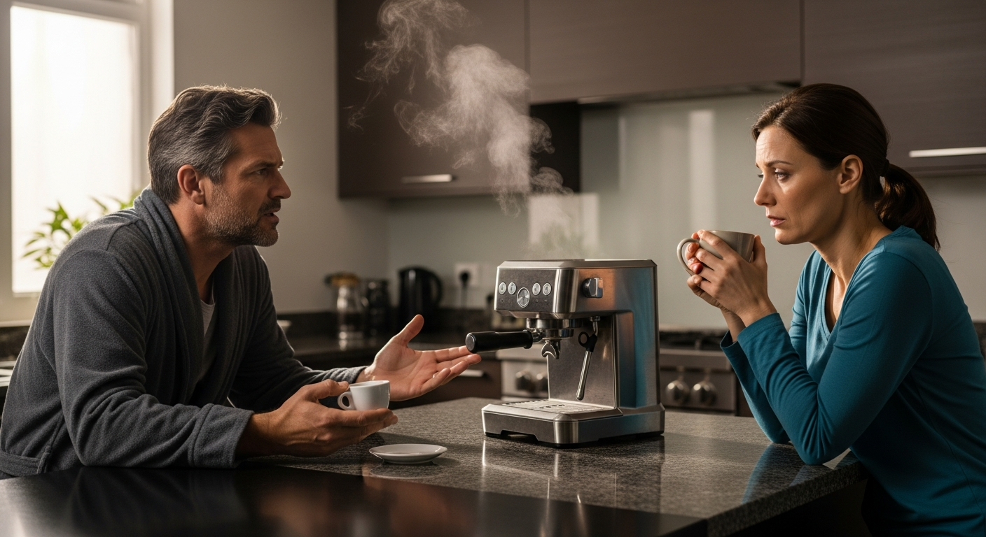 Man Gets Into Coffee Culture, Start Policing His ESL Wife’s Pronunciation Of ‘Expresso’