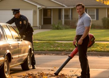 Neighbor Calls The Police Over 20 Leaves In His Driveway, Gets His Car Registered And Towed Instead Neighbor Calls The Police Over 20 Leaves In His Driveway, Gets His Car Registered And Towed Instead