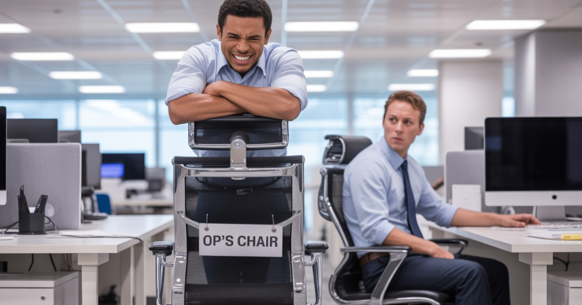 Man Calls Cops On Coworker Who Stole His $1800 Chair, And Ends Up Fired For It