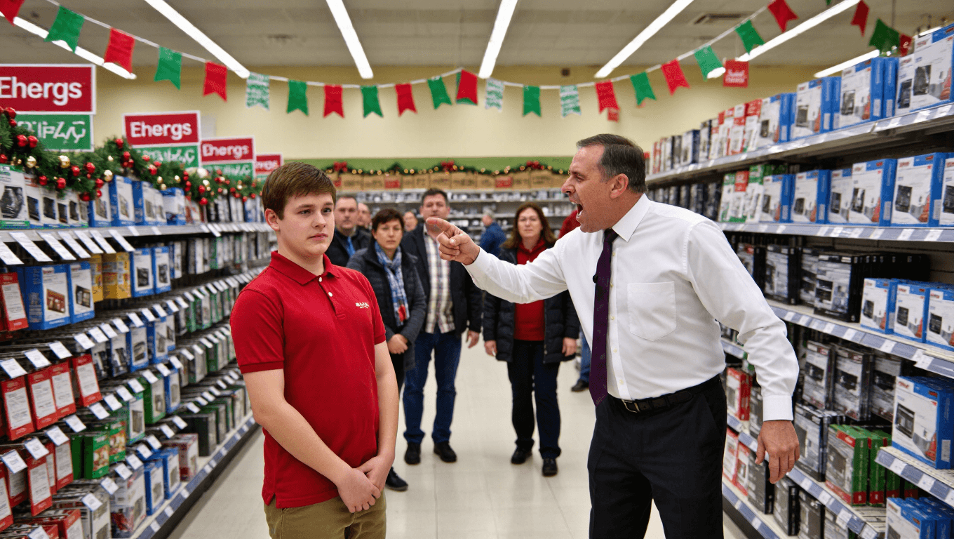 Teen Worker Endures Public Humiliation, Manager Loses Control