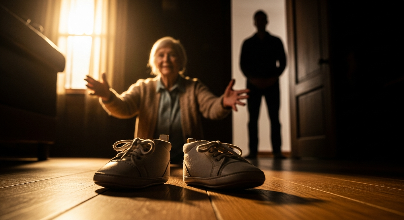 Dad Claims Grandma "Robbed" Him By Encouraging Baby To Walk During Visit.