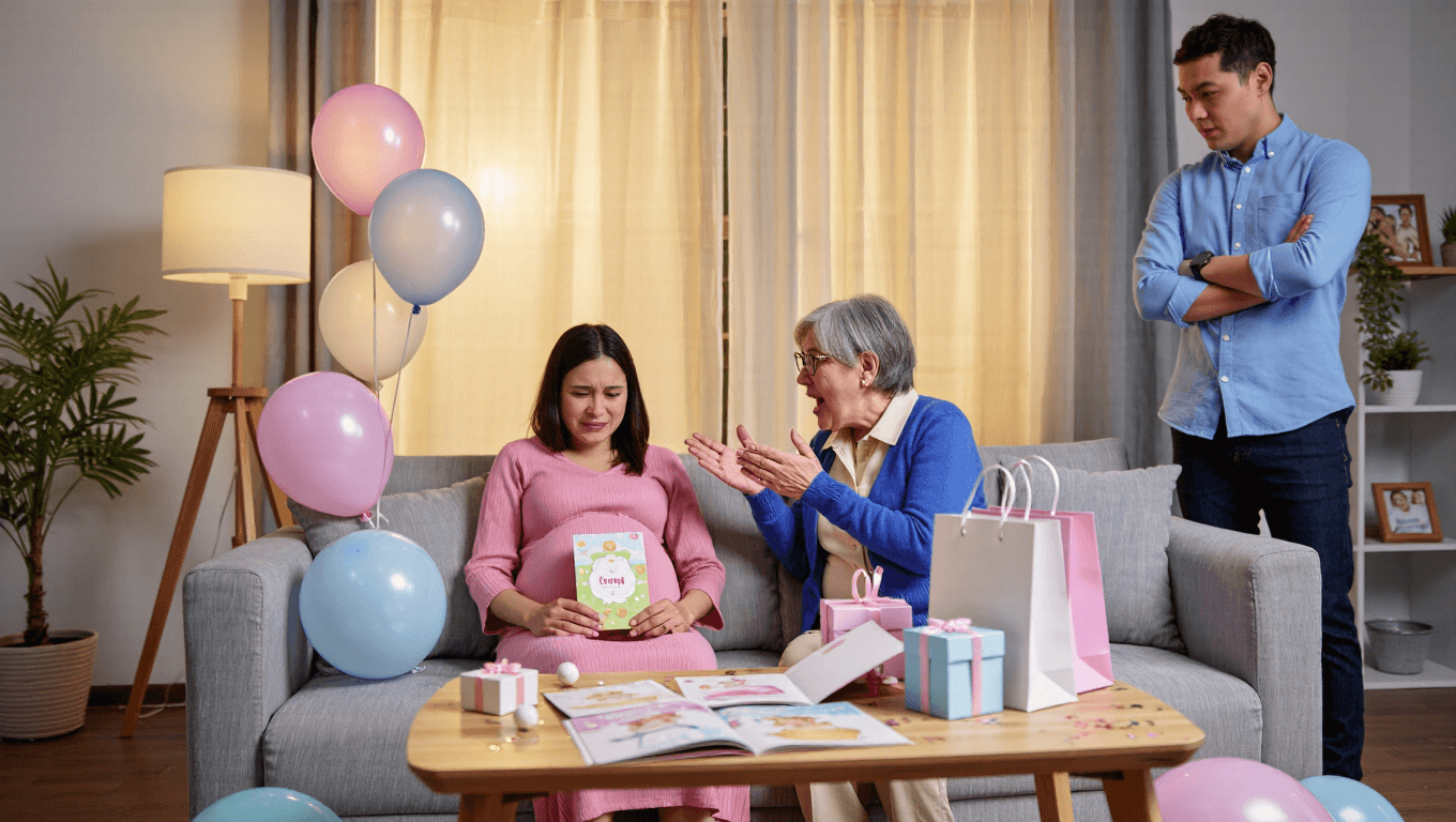 MIL Hijacks Baby Shower And Loses Her Grandma Privileges