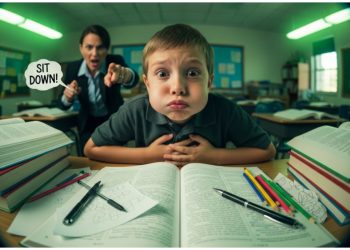 Teacher Forced Sick Student to Stay at Desk, Resulting in a Classroom Puke Fest