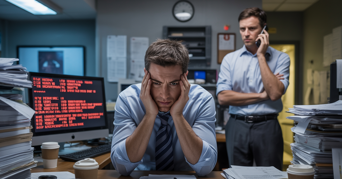 Manager Refused To Approve His Overtime, So He Walked Away From A Crime Scene And Let The News Break Without Him