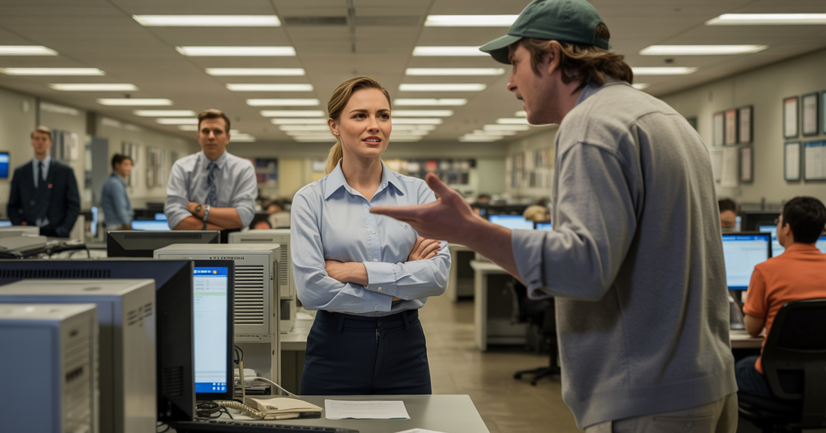 Racist Customer Refused To Let A Woman Fix His Computer, Then Lost His Mind When Her Black Manager Showed Up