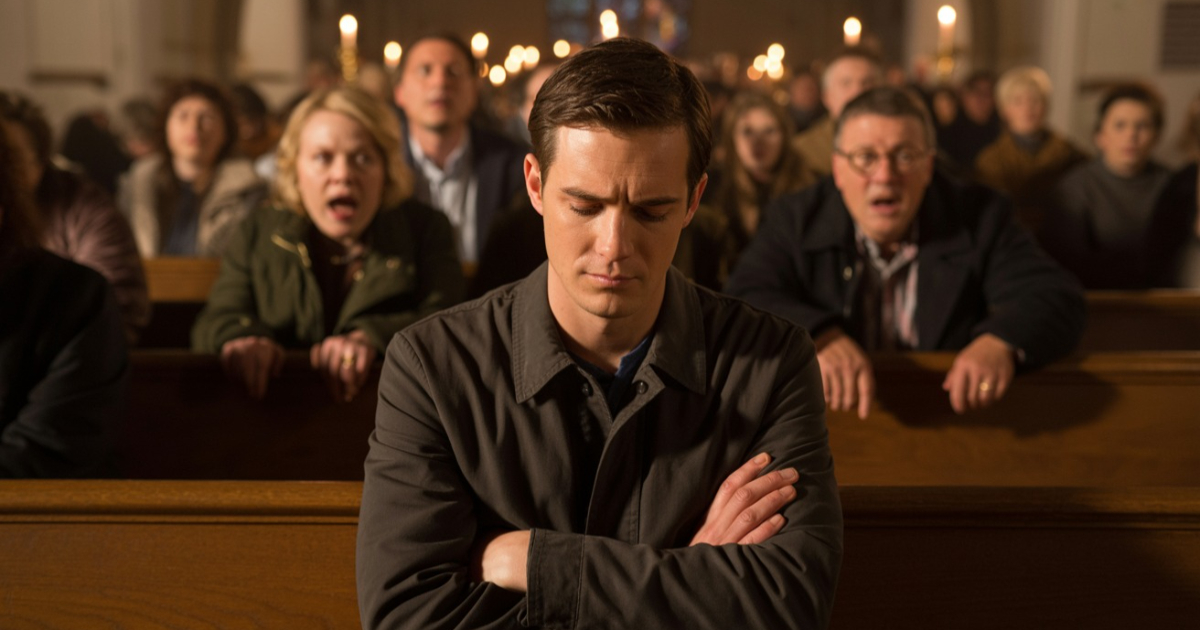 Woman Refuses To Recognize Her Parents At Midnight Mass After Years Of Abandonment