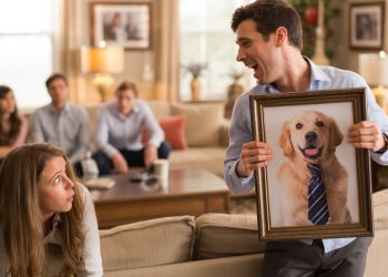 Man Gifts His Sister A Picture Of His Dog After She Gives Him A Tapestry Of Her Kids, Is He In The Wrong?