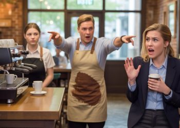 Customers Yell At Teen Barista, So She Pretends To Get Fired To Calm Them—Was It Wrong?