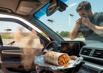 Guy Throws A Burrito At His Friend’s Tent, So The Friend Plants It In His Car For Revenge Guy Throws A Burrito At His Friend’s Tent, So The Friend Plants It In His Car For Revenge