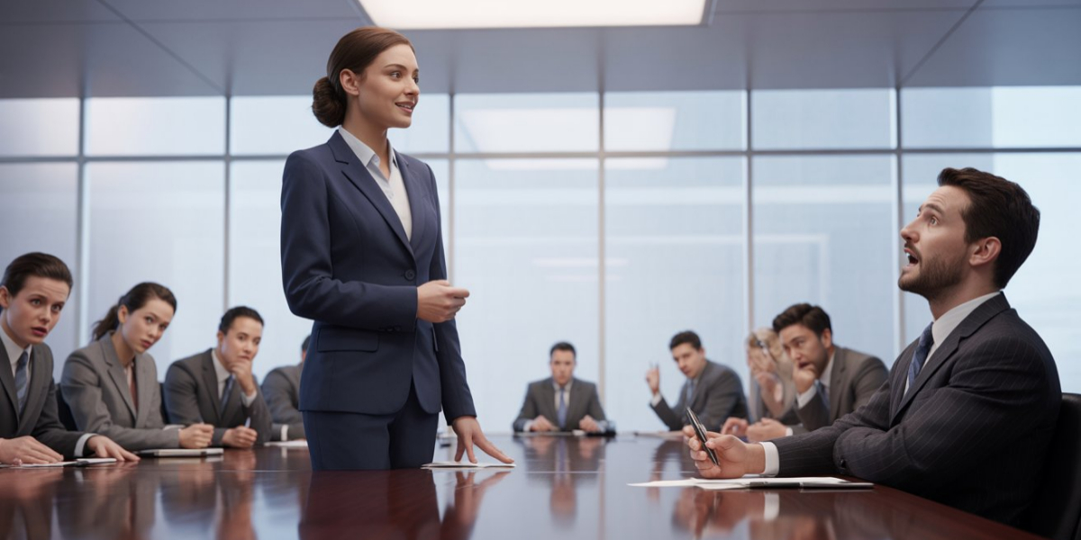 Manager Blocks His Promotion, Then Panics When He Calmly Exposes Him In Front Of Executives