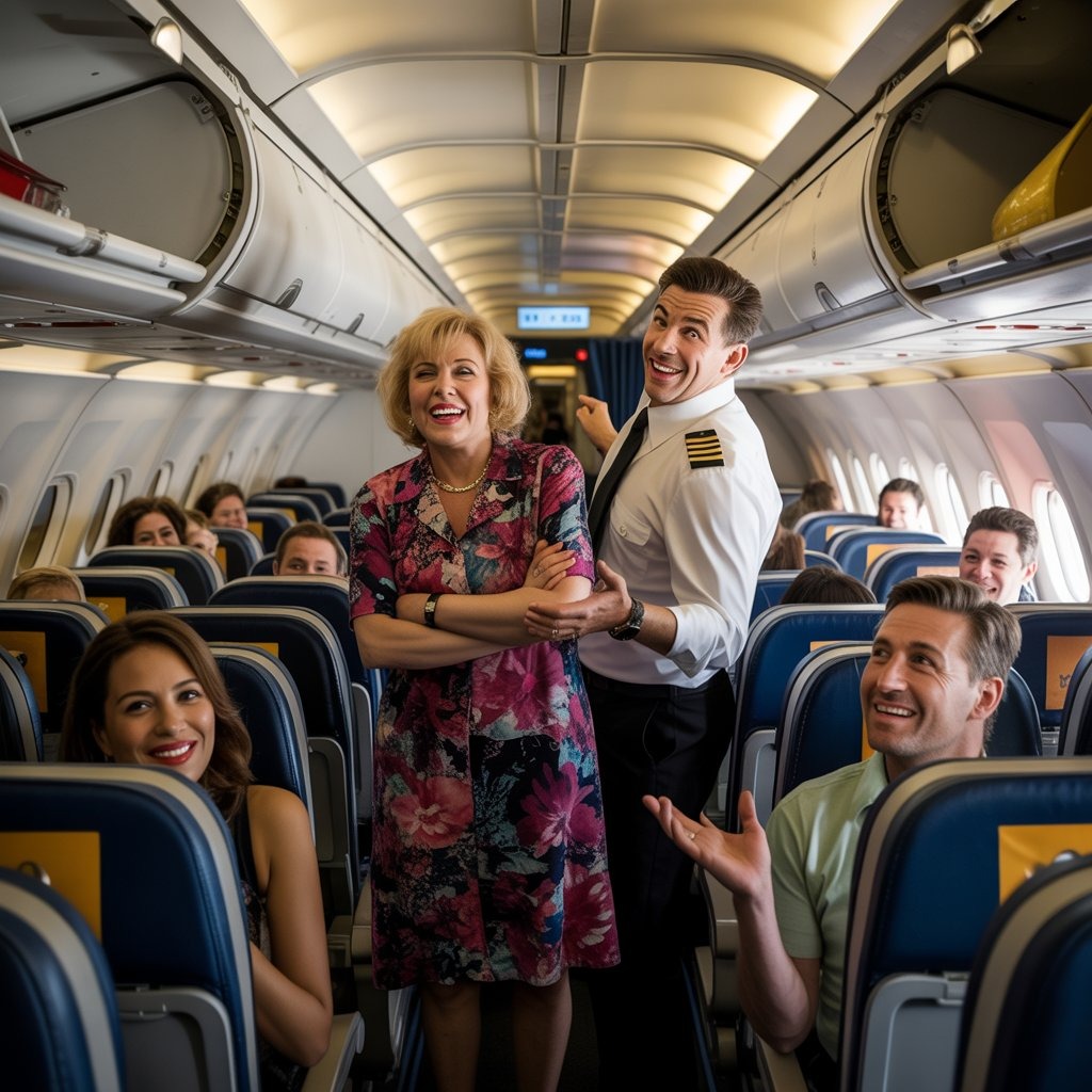 The Karen Who Tried to Rush Off a Plane - And the Captain Had a Special Surprise