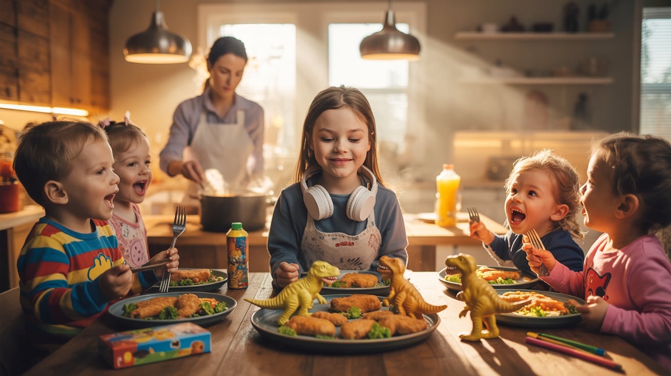 She Let Her Niece Have Dino Nuggets Every Day - But Not Her Own Kids