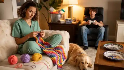 She Crochets to Calm Her Anxiety - But What Her Boyfriend Said Next Left Her Shaking