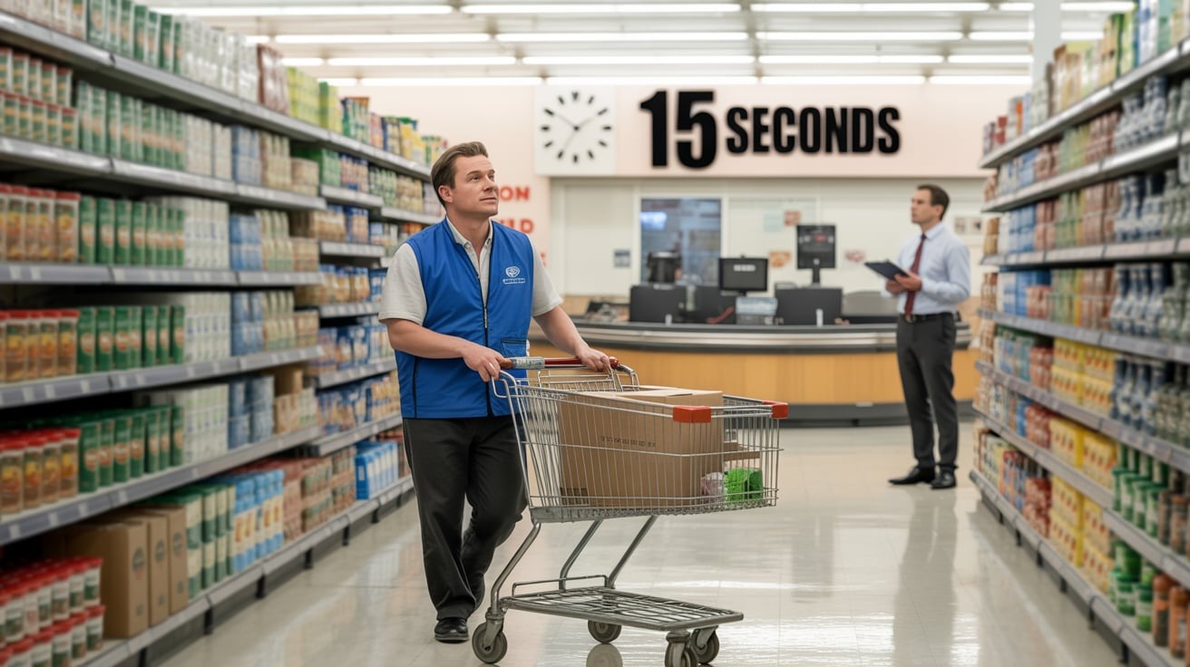 Store Sets 15-Second Checkout Rule - Employee Follows It So Well Management Instantly Regrets It Store Sets 15-Second Checkout Rule - Employee Follows It So Well Management Instantly Regrets It
