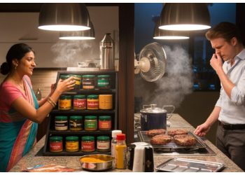 Man Asks Indian Girlfriend to Stop Cooking Her Own Food
