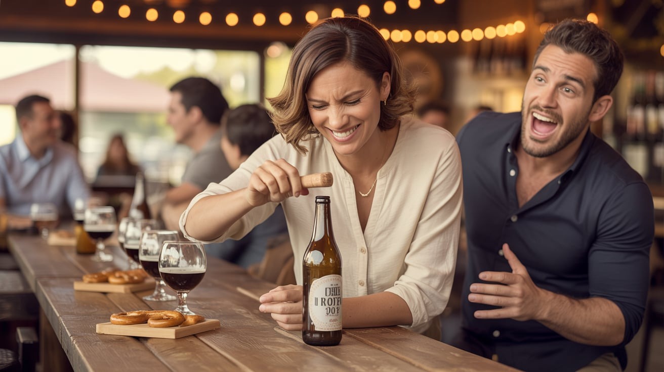 Woman Upsets Her Husband After He Calls Her ‘Weird’ at a Beer Tasting