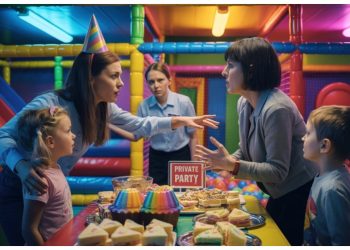Gatecrashing Mom Demands Free Food at Kid’s Birthday Party - Then Loses It When the Host Says No Gatecrashing Mom Demands Free Food at Kid’s Birthday Party – Then Loses It When the Host Says No