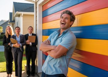 HOA Tried to Control His Garage - So He Painted Every Plank a Different Color and Broke All the Rules HOA Tried to Control His Garage – So He Painted Every Plank a Different Color and Broke All the Rules