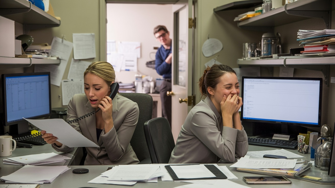 Office Meltdown Ensues After Coworker Repeats ‘D*ck’ On Speakerphone For 30 Minutes Straight