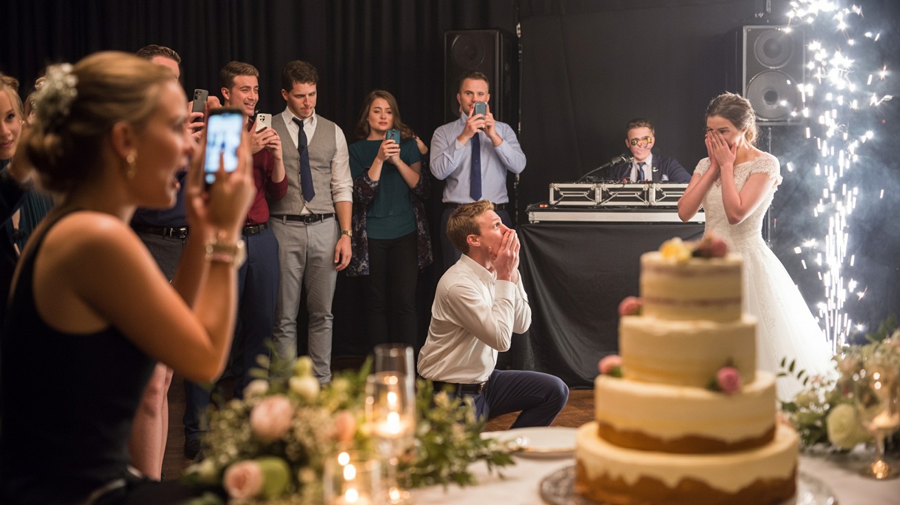 Reception Drama Erupts When Groom’s Big Moment Is Overshadowed By Brother’s Public Proposal