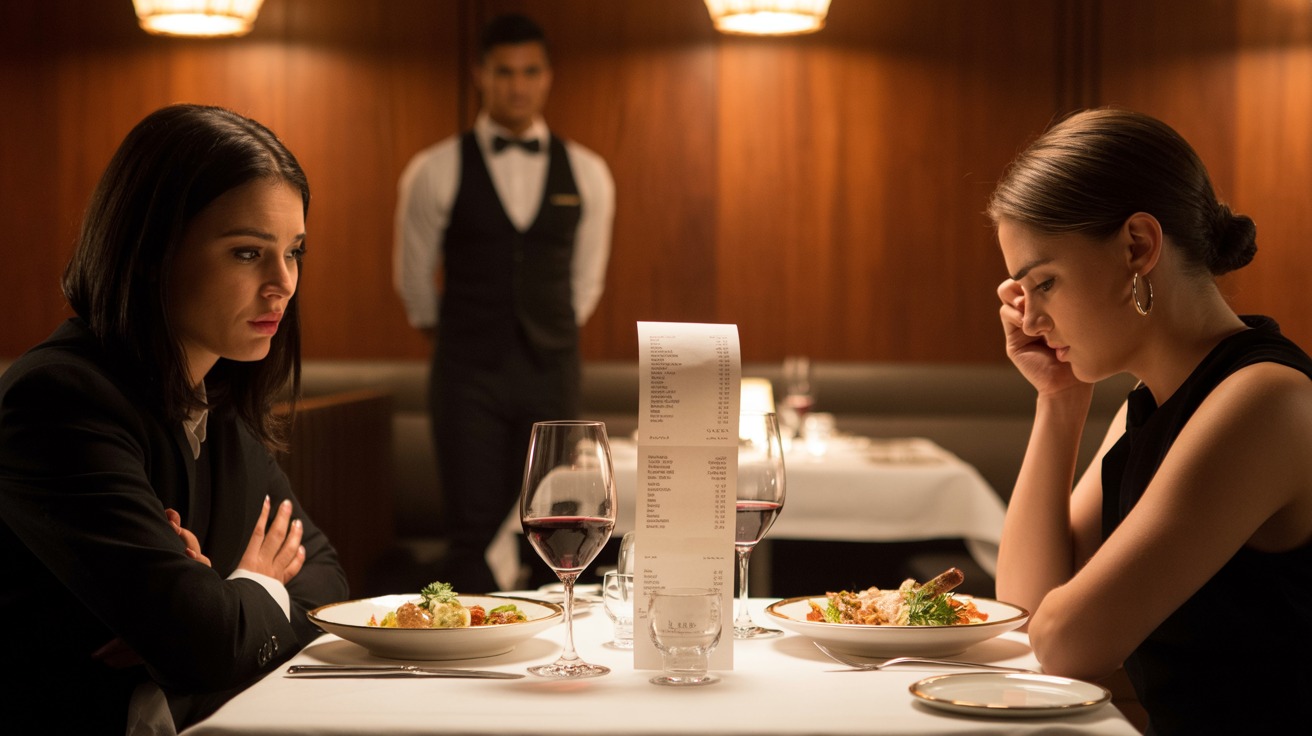 Woman Refuses To Split Dinner Bill After Years Of Paying More, Friend Calls Her A Cheapskate