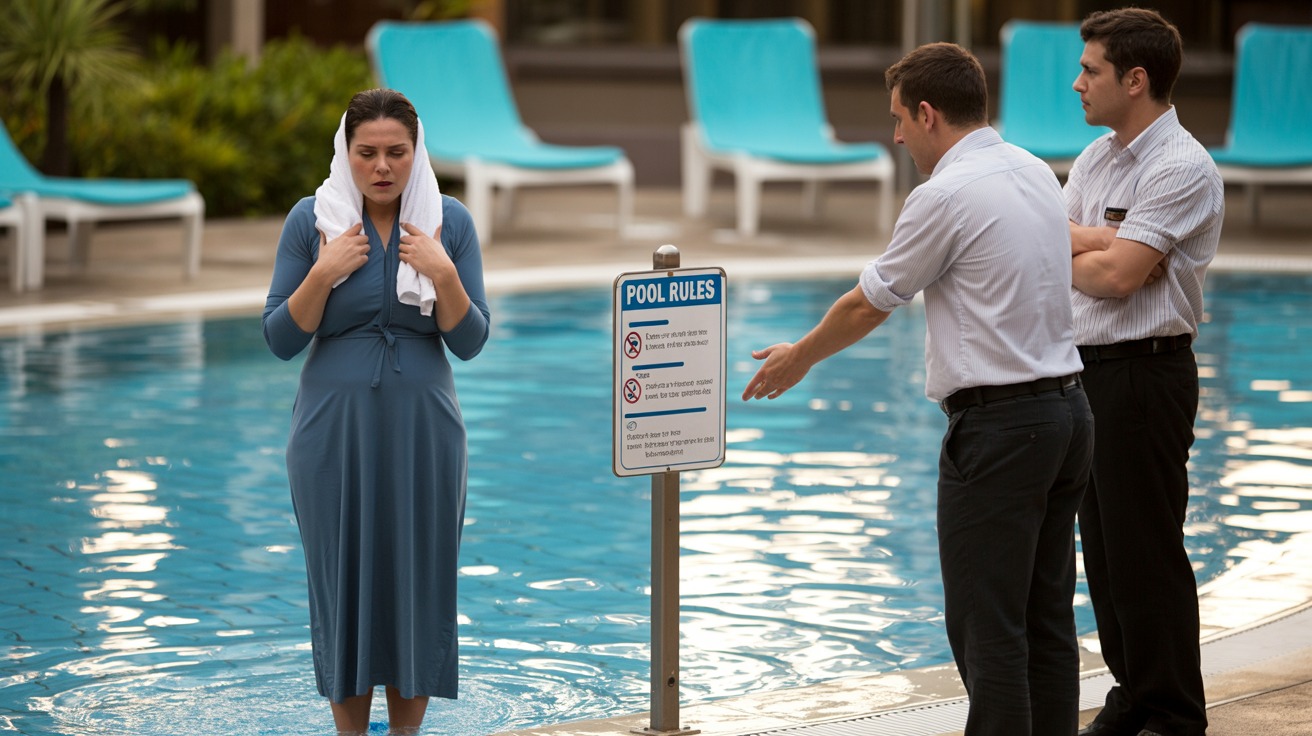 Resort Staff Remove Burn Survivor From Pool Over Modest Swimsuit, She Demands Firings After Realizing Why