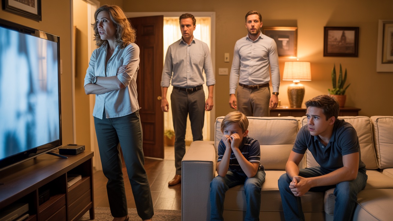 Mom Tells Husband To Sleep On the Couch After Son Turns Off TV To Stop His Brother’s Nightmares