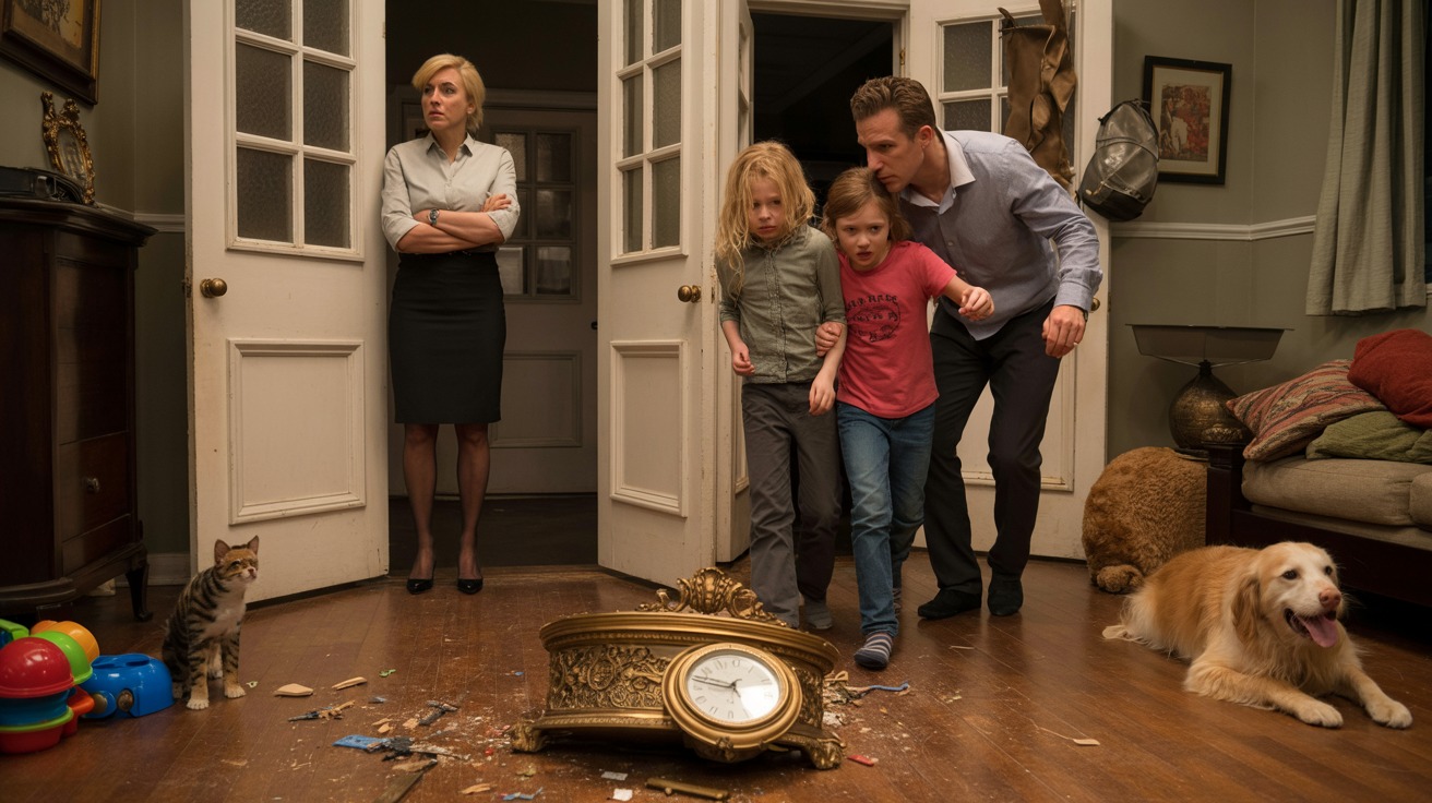 Family Drama Ensues After Aunt Kicks Out Sister’s Kids For Destroying Her Antique Clock