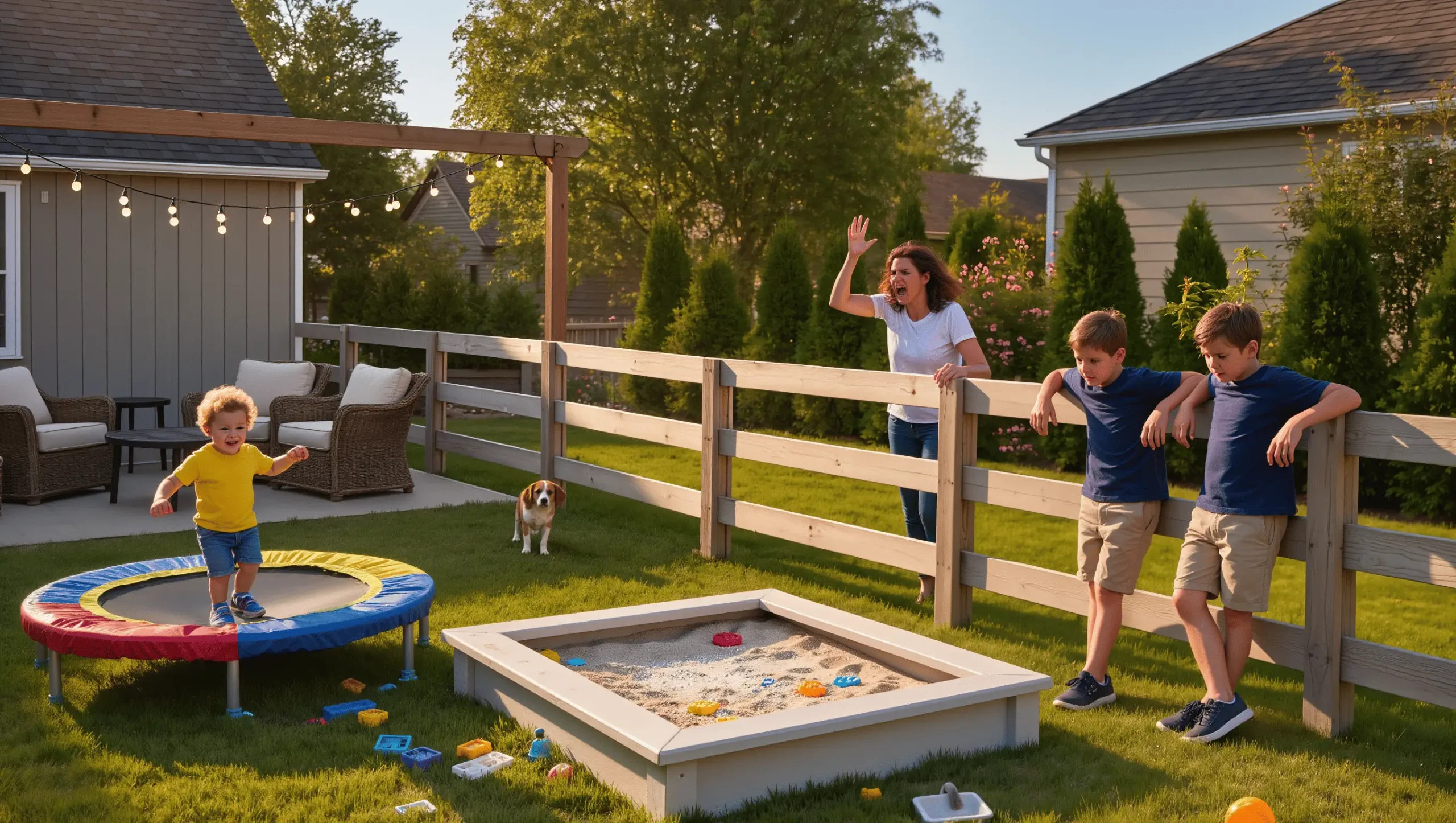 Mom Quietly Fences Off Her Garden To Protect Her Baby, Neighbor Throws Tantrum And Blames Her Mom Quietly Fences Off Her Garden To Protect Her Baby, Neighbor Throws Tantrum And Blames Her