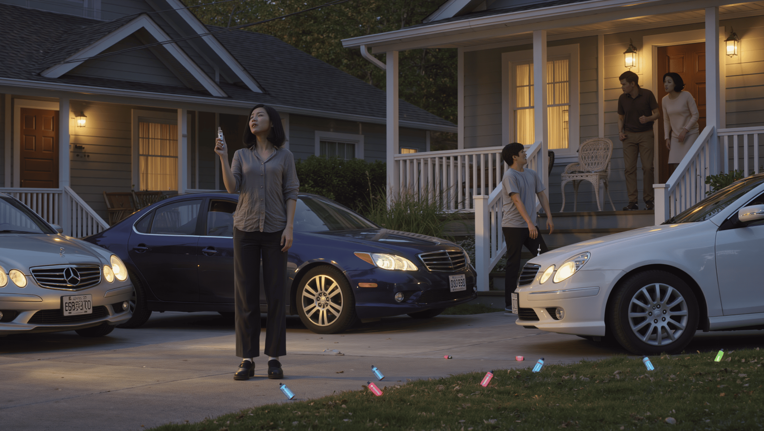 Neighbor Reclaims Driveway Hijacked By Teens After Casually Telling Parents About Hidden Vaping Habit