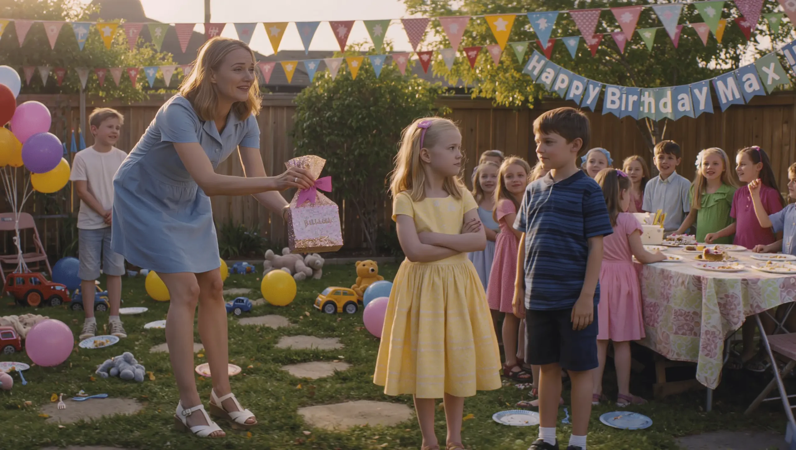 Stepmom Retrieves Personalized Goodie Bag From Uninvited Child At Party Then Faces Angry Parent Backlash