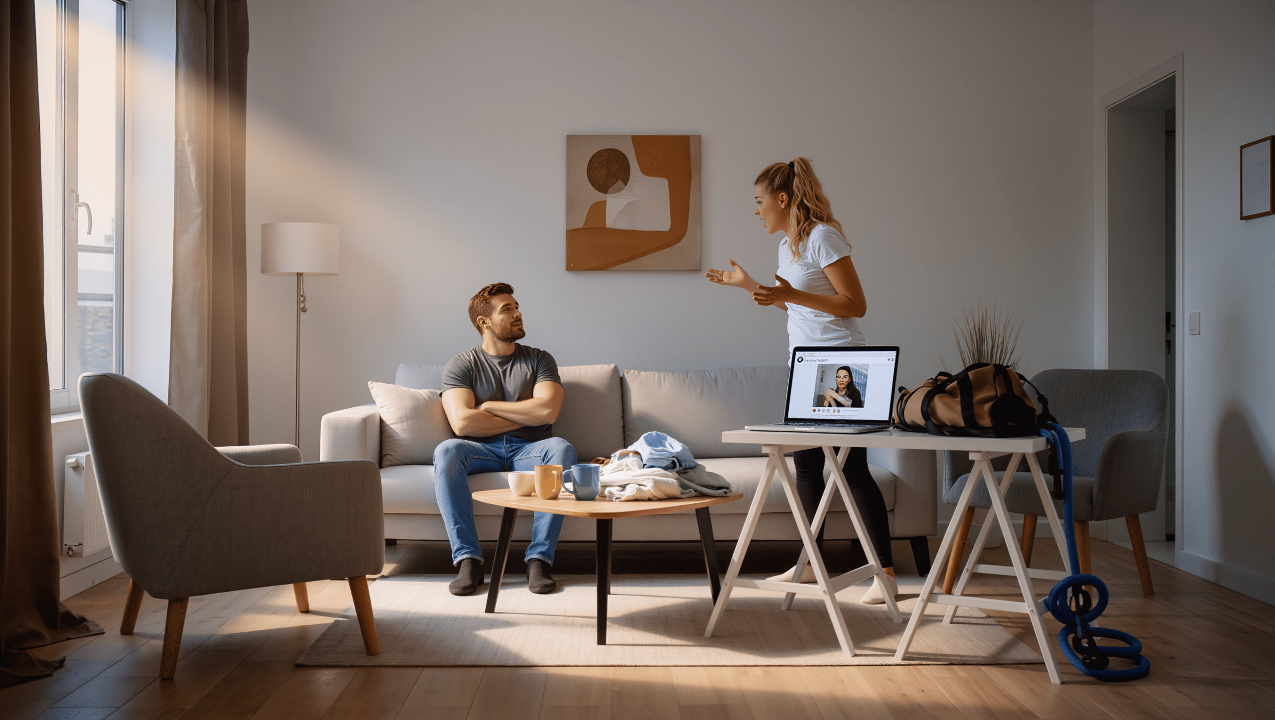 Boyfriend Notices Girlfriend Works Two Hours Daily And Speaks Up After She Fusses Over Promotion And Himself